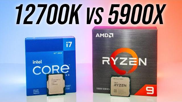 Intel i7-12700k vs ryzen 9 5900x - best 12 core cpu? Intel i7-12700k vs ryzen 9 5900x - best 12 core cpu?