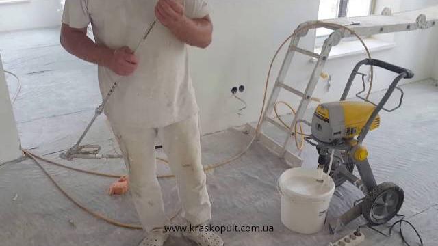 Wagner projectpro 119 покраска потолка краской matrix Wagner projectpro 119 покраска потолка краской matrix