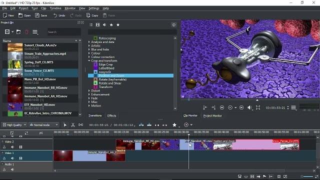 Kdenlive free video editor (windows & linux) Kdenlive free video editor (windows & linux)