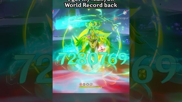 I got my xianyun world record back I got my xianyun world record back