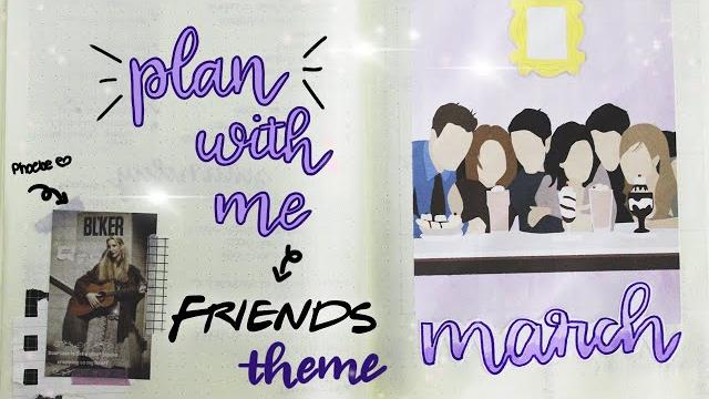 Friends theme 2020 bullet journal setup Friends theme 2020 bullet journal setup