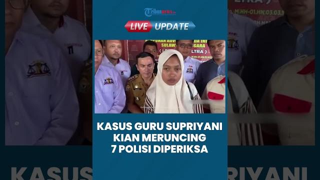 Efek kasus guru honorer supriyani, 7 polisi dan 4 jaksa diperiksa, diduga dimintai uang 3 kali Efek kasus guru honorer supriyani, 7 polisi dan 4 jaksa diperiksa, diduga dimintai uang 3 kali