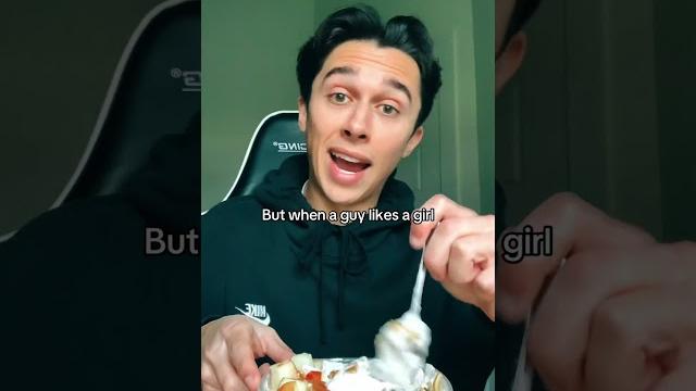 How girls and guys act when they have a crush.. ️ #relatablestories #comedy #funnymemes How girls and guys act when they have a crush.. ️ #relatablestories #comedy #funnymemes