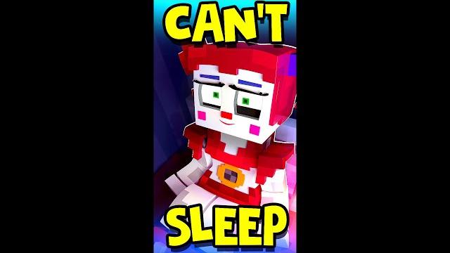 Why can't circus baby sleep!?!? #shorts Why can't circus baby sleep!?!? #shorts