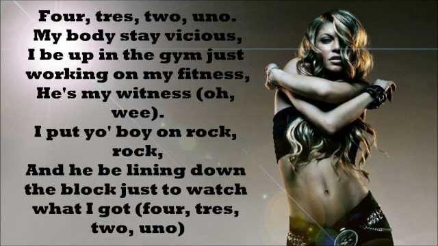 Fergie - fergalicious (lyrics) feat. will.i.am Fergie - fergalicious (lyrics) feat. will.i.am