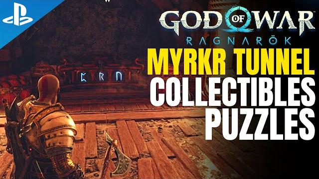 Myrkr tunnels collectibles, all chests and puzzles - solve chain gate puzzle | god of war ragnarok Myrkr tunnels collectibles, all chests and puzzles - solve chain gate puzzle | god of war ragnarok
