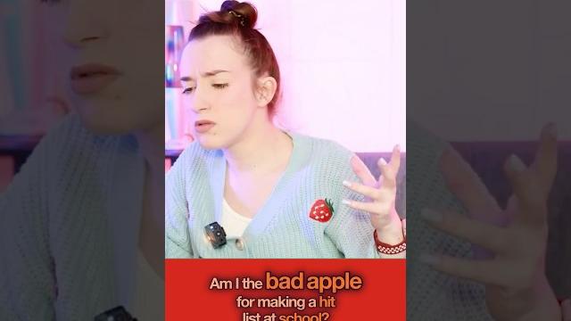 Student makes a “hit list” at school?! #story #aita #students #school #teacher #kids #teen #advice Student makes a “hit list” at school?! #story #aita #students #school #teacher #kids #teen #advice
