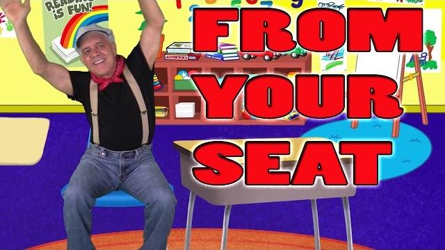Brain breaks - action songs for children - from your seat - kids songs by the learning station Brain breaks - action songs for children - from your seat - kids songs by the learning station