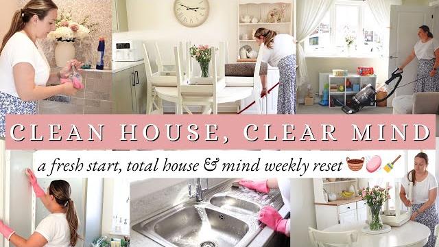 Weekly reset | cleaning the entire house, fridge deep clean, food shop, mindset refresh, speed clean Weekly reset | cleaning the entire house, fridge deep clean, food shop, mindset refresh, speed clean