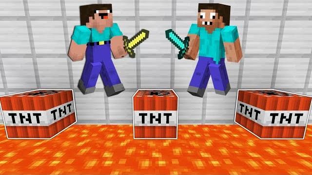 Нуб и про проходят паркур из лавы майнкрафт ! нубик против троллинг ловушка minecraft мультик Нуб и про проходят паркур из лавы майнкрафт ! нубик против троллинг ловушка minecraft мультик