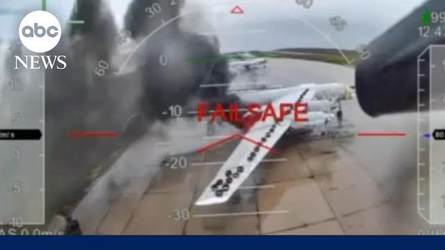 Ukraine targets russian airfields in major drone attack Ukraine targets russian airfields in major drone attack