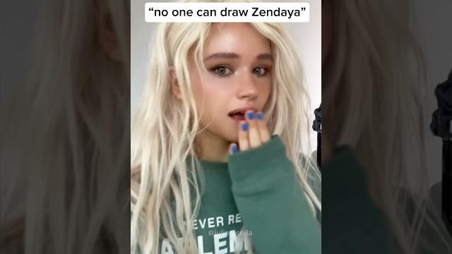 Omg it’s impossible to draw zendaya ?! | julia gisella Omg it’s impossible to draw zendaya ?! | julia gisella
