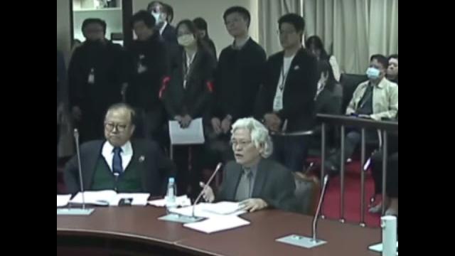 2025/01/06 國民黨立委王鴻薇插嘴銓敘部長陳述。 2025/01/06 國民黨立委王鴻薇插嘴銓敘部長陳述。