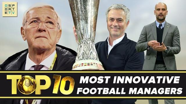 Top 10 most innovative football managers Top 10 most innovative football managers
