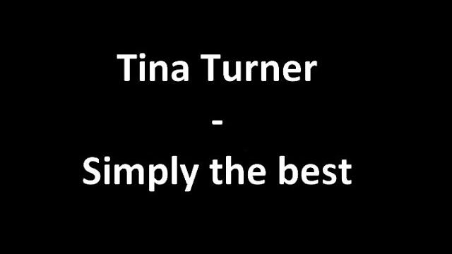 Tina turner - simply the best (with lyrics) Tina turner - simply the best (with lyrics)