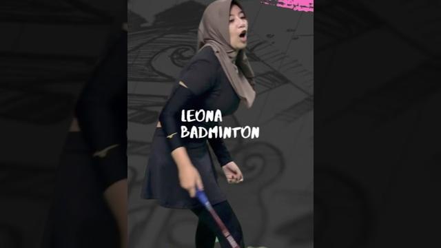 Leona khanza badminton aduhay | part 1 Leona khanza badminton aduhay | part 1