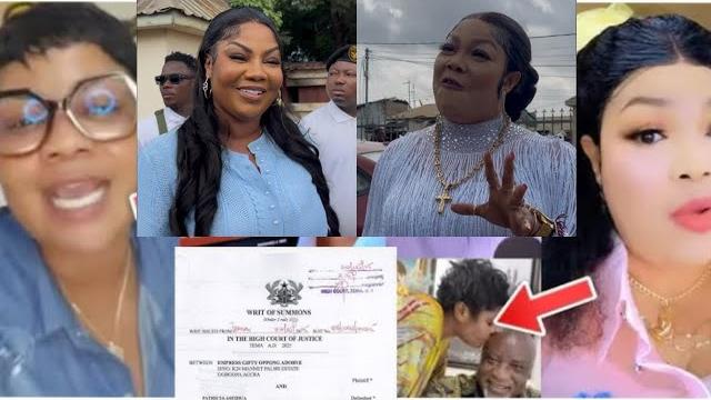 How empress gifty and nana agradaa clash face to face in tema high court today, full story How empress gifty and nana agradaa clash face to face in tema high court today, full story