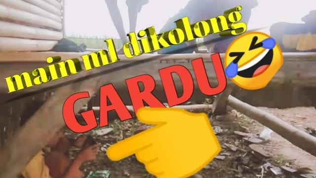 Ngakak,main ml ampe di kolong gardu Ngakak,main ml ampe di kolong gardu