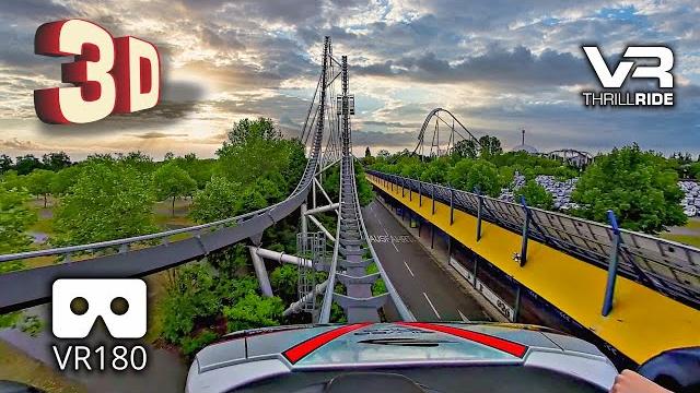 3d vr epic roller coaster silver star @ europa park vr180 3d incredible ride experience 3d vr epic roller coaster silver star @ europa park vr180 3d incredible ride experience