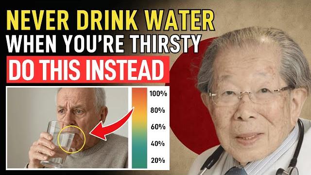 Japan's oldest doctor: we have stop this hydration myth now (it’s dangerous for seniors over 60) Japan's oldest doctor: we have stop this hydration myth now (it’s dangerous for seniors over 60)
