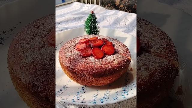 Strawberry cake recipe || christmas special cake|| plum cake #shortsvideo #viral #youtubeshorts Strawberry cake recipe || christmas special cake|| plum cake #shortsvideo #viral #youtubeshorts