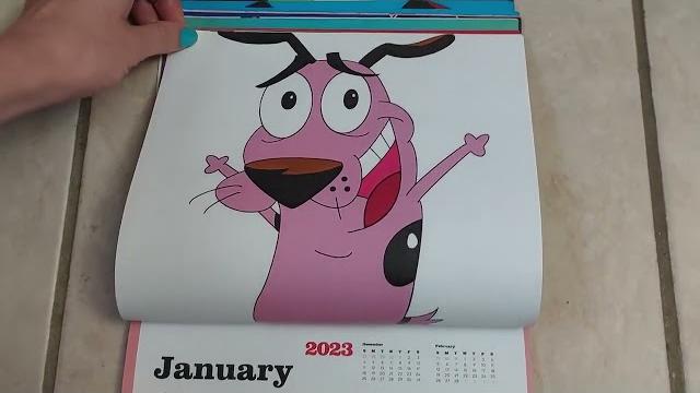 Courage the cowardly dog presents mariana's dog sitting, doggie day care, and dog boarding calendar Courage the cowardly dog presents mariana's dog sitting, doggie day care, and dog boarding calendar
