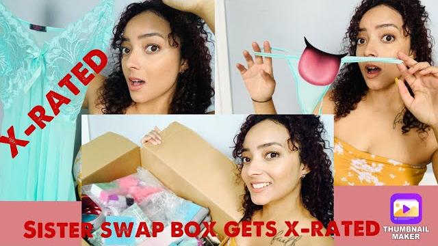 Sister swap box gets x-rated!! Sister swap box gets x-rated!!