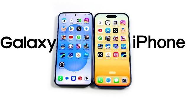 Galaxy s25 vs iphone 16 - months later Galaxy s25 vs iphone 16 - months later