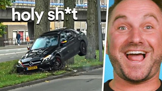 Stunt driver reacts to amateur drivers Stunt driver reacts to amateur drivers