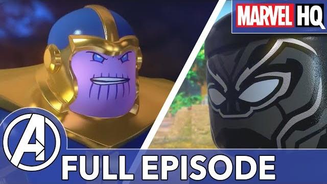 Black panther vs. thanos! | lego marvel - black panther: trouble in wakanda (all episodes) Black panther vs. thanos! | lego marvel - black panther: trouble in wakanda (all episodes)