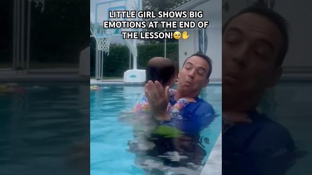 No kissing the swim coach! No kissing the swim coach!