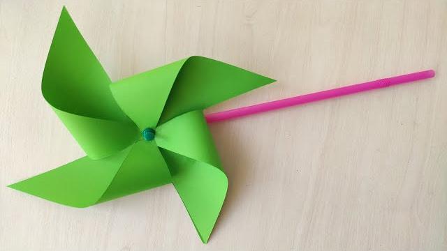 How to make paper windmill How to make paper windmill