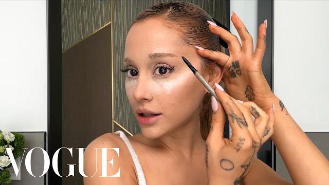 Ariana grande's skin care routine & guide to a ‘60s cat eye | beauty secrets | vogue Ariana grande's skin care routine & guide to a ‘60s cat eye | beauty secrets | vogue