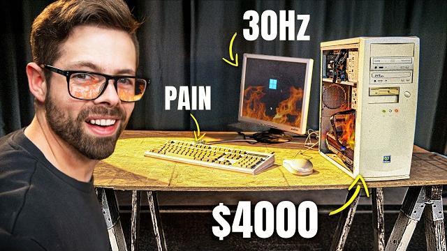 I built the world's worst pc setup I built the world's worst pc setup