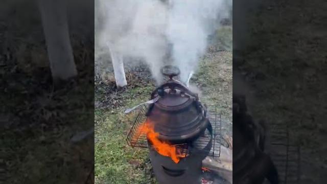 Блюдо в афганский казане всегда по особенному вкусное Блюдо в афганский казане всегда по особенному вкусное