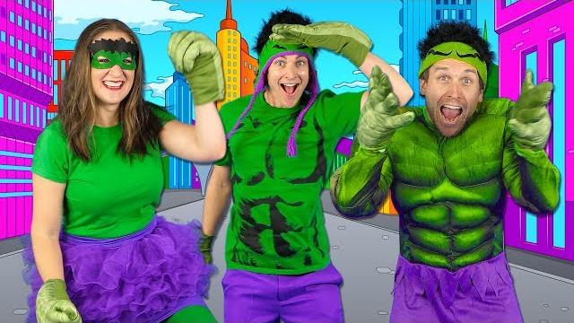 Kids superhero song - let's be superheroes | action songs for kids - bounce patrol Kids superhero song - let's be superheroes | action songs for kids - bounce patrol