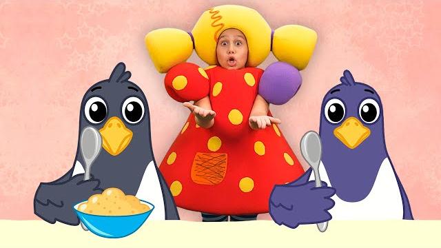 Кукутики - сорока ворона - песенки мультики для детей малышей Кукутики - сорока ворона - песенки мультики для детей малышей