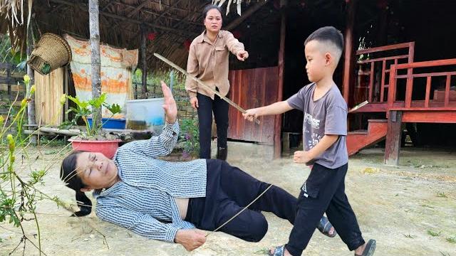 What happens when cu bon gets angry after being provoked by the old lady - unexpected ending What happens when cu bon gets angry after being provoked by the old lady - unexpected ending