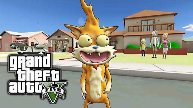 Gta 5 mod - squanchy! (rick and morty) Gta 5 mod - squanchy! (rick and morty)