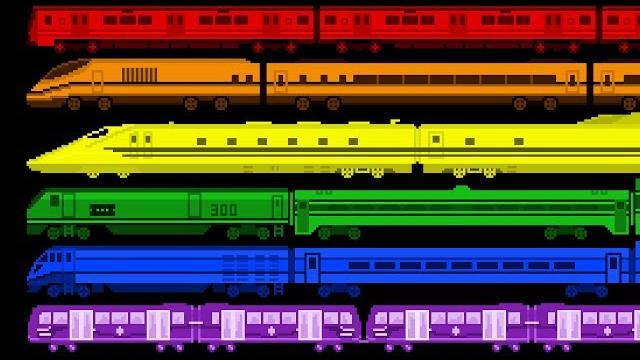 Train colors - colors with railway vehicles - the kids' picture show (fun & educational) Train colors - colors with railway vehicles - the kids' picture show (fun & educational)