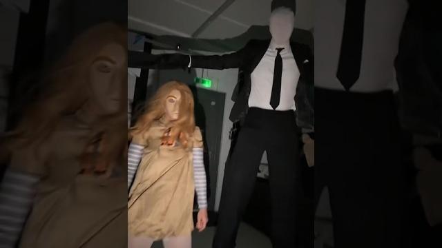 Slenderman is with m3gan?! #shorts Slenderman is with m3gan?! #shorts