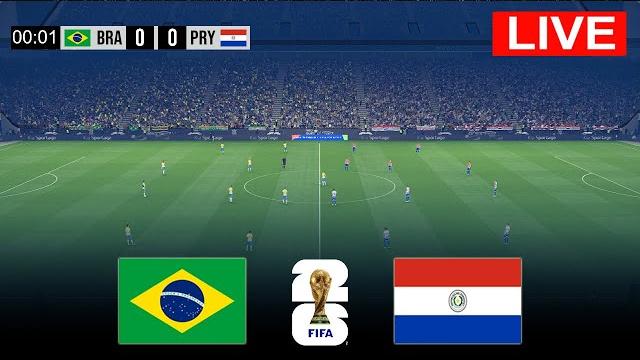 Live : brazil vs paraguay - fifa world cup 2026 qualifiers | live match simulation pes gameplay Live : brazil vs paraguay - fifa world cup 2026 qualifiers | live match simulation pes gameplay