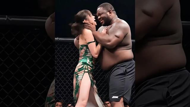 Kung fu girl defeats her formidable opponent with a high kick! #kungfu #fight #boxing #ai Kung fu girl defeats her formidable opponent with a high kick! #kungfu #fight #boxing #ai