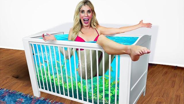 I turned my daughters bed into a fish tank I turned my daughters bed into a fish tank