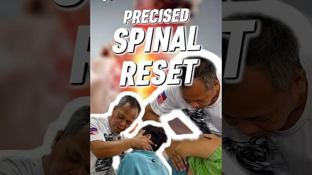 Spinal reset ️ #shorts Spinal reset ️ #shorts