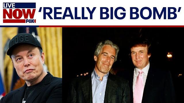 Elon musk says president trump 'is in the epstein files' Elon musk says president trump 'is in the epstein files'