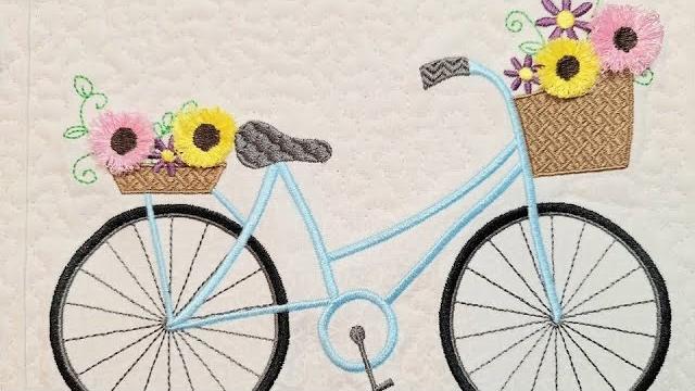 Quilting the bicycles bench pillow using multiple embroidery quilting methods may 21, 2025 Quilting the bicycles bench pillow using multiple embroidery quilting methods may 21, 2025