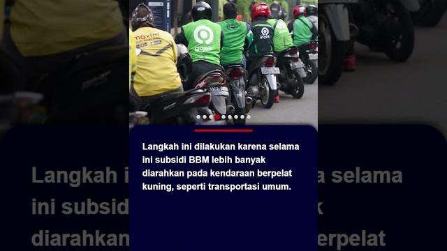 Pengemudi ojol dapat subsidi bbm, menteri esdm: skemanya masuk kategori umkm #ojol #subsidibbm Pengemudi ojol dapat subsidi bbm, menteri esdm: skemanya masuk kategori umkm #ojol #subsidibbm