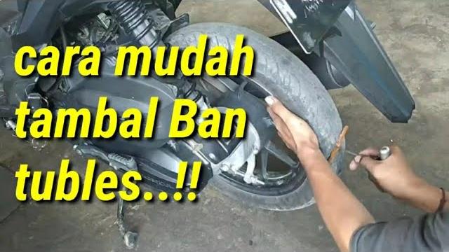 Cara mudah tambal ban tubles Cara mudah tambal ban tubles