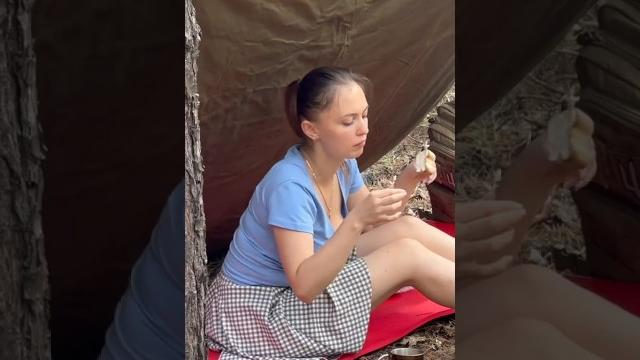 Camping girl Camping girl